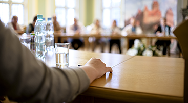 people around a table